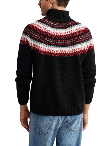 Picture of Gant | Fair Isle Turtleneck