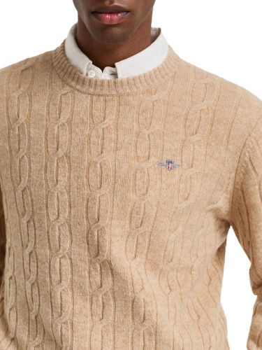 Immagine di Gant | Lambswool Cable C-Neck