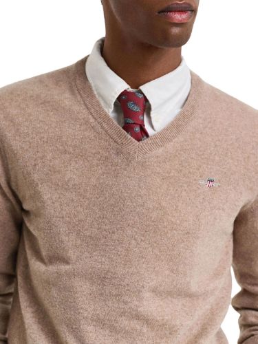 Picture of Gant | Superfine Lambswool V-Neck