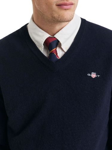Picture of Gant | Superfine Lambswool V-Neck