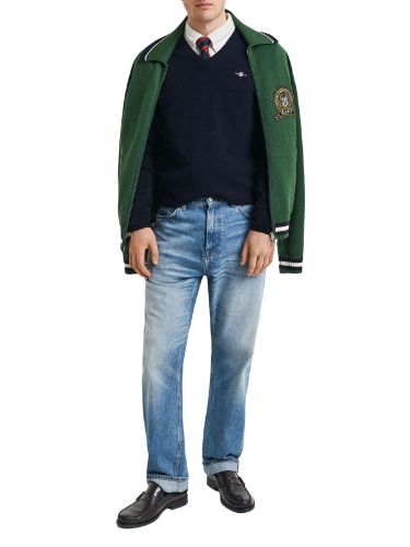 Picture of Gant | Superfine Lambswool V-Neck