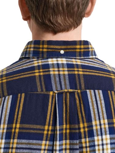 Picture of Gant | Reg Windblown Flannel Check Shirt