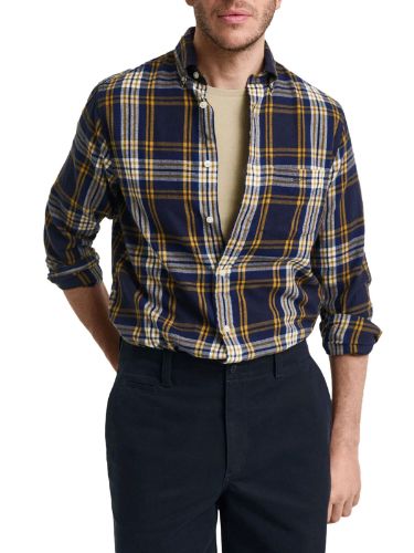 Picture of Gant | Reg Windblown Flannel Check Shirt