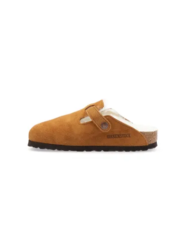 Picture of BIRKENSTOCK | Women's Boston Shearling Slippers