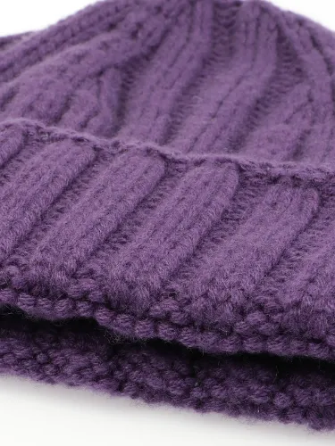 Picture of RIVIERA CASHMERE | Women's Wide Cable Knitted Cashmere Beanie
