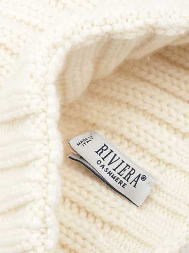 Picture of RIVIERA CASHMERE | Women's Wide Cable Knitted Cashmere Beanie