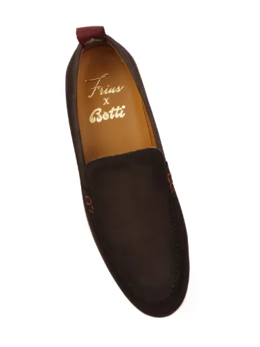 Picture of BOTTI | Men's Frius Lapo Suede Loafers