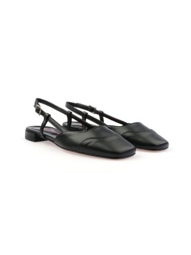 Picture of POSITANO IN LOVE | Women's Vivien Leather Flat Shoes