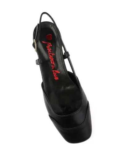 Picture of POSITANO IN LOVE | Women's Vivien Leather Flat Shoes