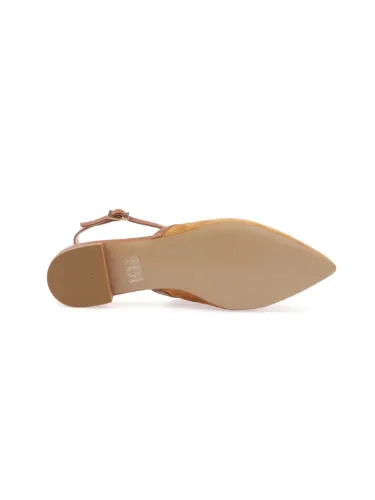 Picture of POSITANO IN LOVE | Women's Agnese Suede Flat Shoes
