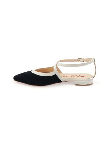 Picture of POSITANO IN LOVE | Women's Agnese Suede Flat Shoes