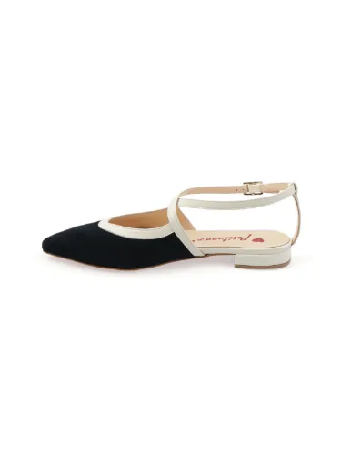 Picture of POSITANO IN LOVE | Women's Agnese Suede Flat Shoes