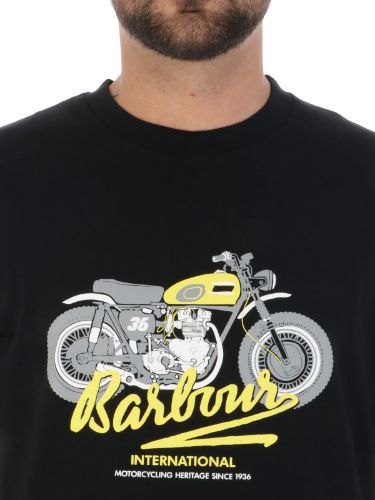 Picture of BARBOUR INTERNATIONAL | Men's Motorcycle Heritage T-Shirt