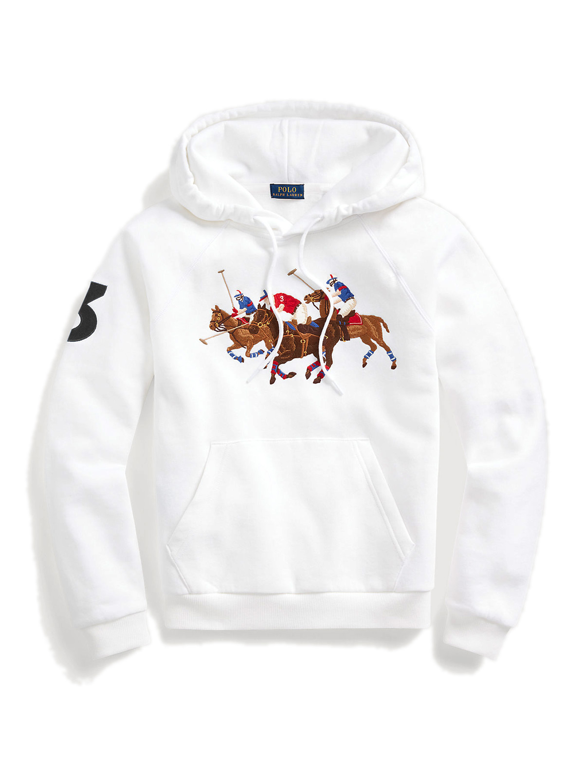 ralph lauren women's white sweatshirt