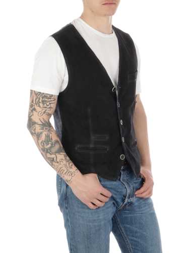 Immagine di THE JACK LEATHERS | Gilet Uomo in Suede Lorry