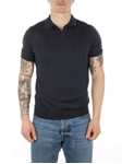Picture of BARBA | Men's Ribbed Silk T-Shirt