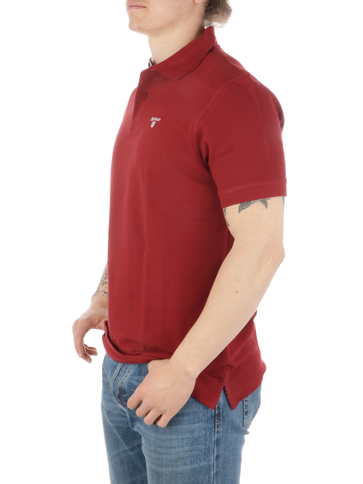 Picture of BARBOUR | Men's Piquè Cotton Polo Shirt