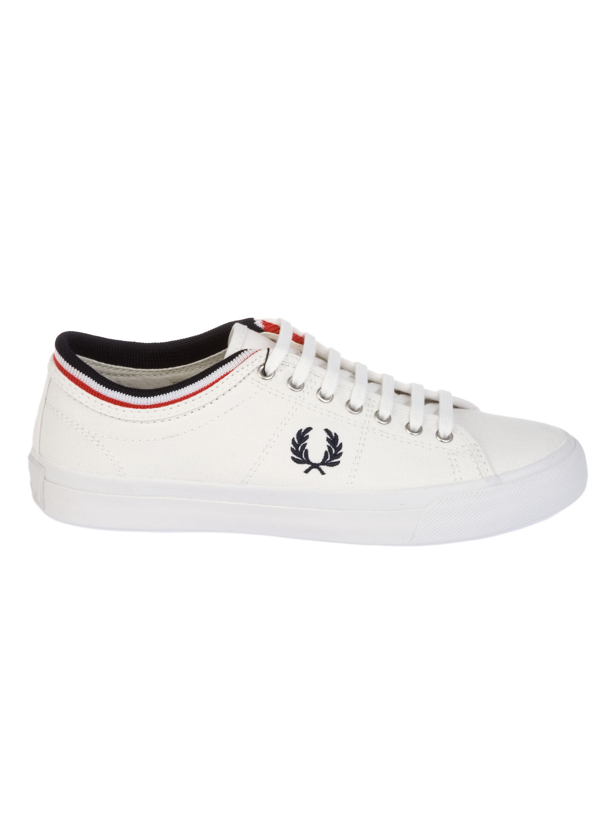 Fred Perry Kendrick Canvas Shoe White 