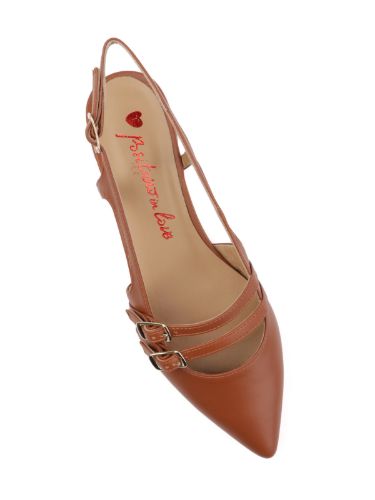 Immagine di POSITANO IN LOVE | Ballerina Donna Felisa in Pelle