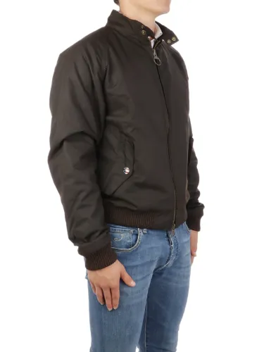 Picture of BARBOUR | Men's Steve McQueen Merchant Wax Jacket