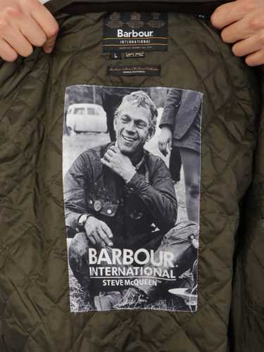 Picture of BARBOUR | Men's Steve McQueen Merchant Wax Jacket