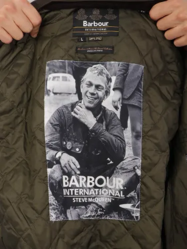 Picture of BARBOUR | Men's Steve McQueen Merchant Wax Jacket