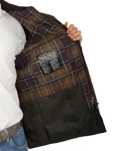 Picture of BARBOUR | Men's Ashby Waxed Jacket
