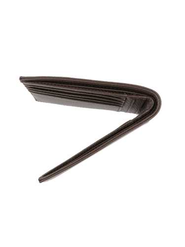 Picture of EMPORIO ARMANI | Men's Tumbled Leather Bi Fold Wallet