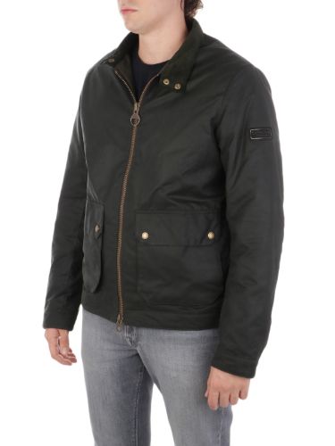 Picture of BARBOUR INTERNATIONAL | Men's Harrington Lutlaw Waxed Jacket