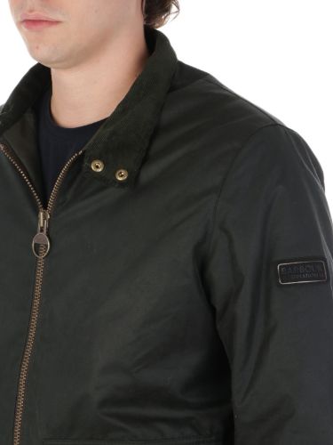 Picture of BARBOUR INTERNATIONAL | Men's Harrington Lutlaw Waxed Jacket