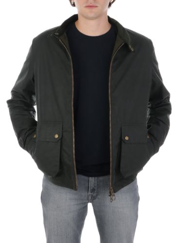 Picture of BARBOUR INTERNATIONAL | Men's Harrington Lutlaw Waxed Jacket