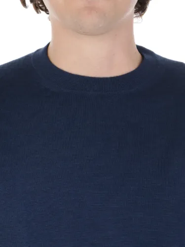 Picture of MAGAZZINO RICAMBI | Men's Cashmere and Silk Roundneck Sweater