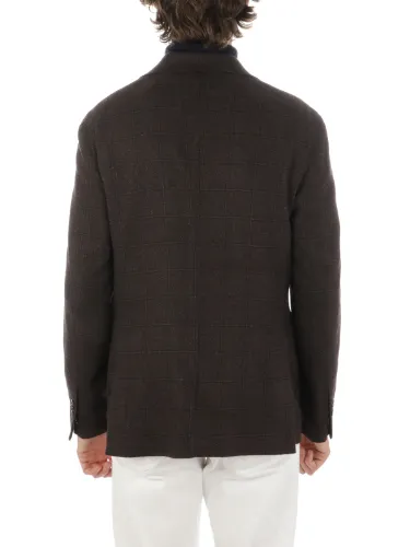 Picture of BOTTA & B | Men's Checked Wool Jacket