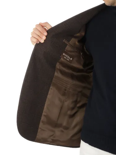 Picture of BOTTA & B | Men's Checked Wool Jacket