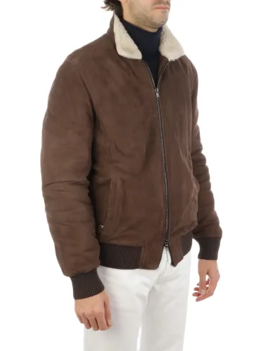 Picture of BARBA | Men's Wolf Shearling Jacket