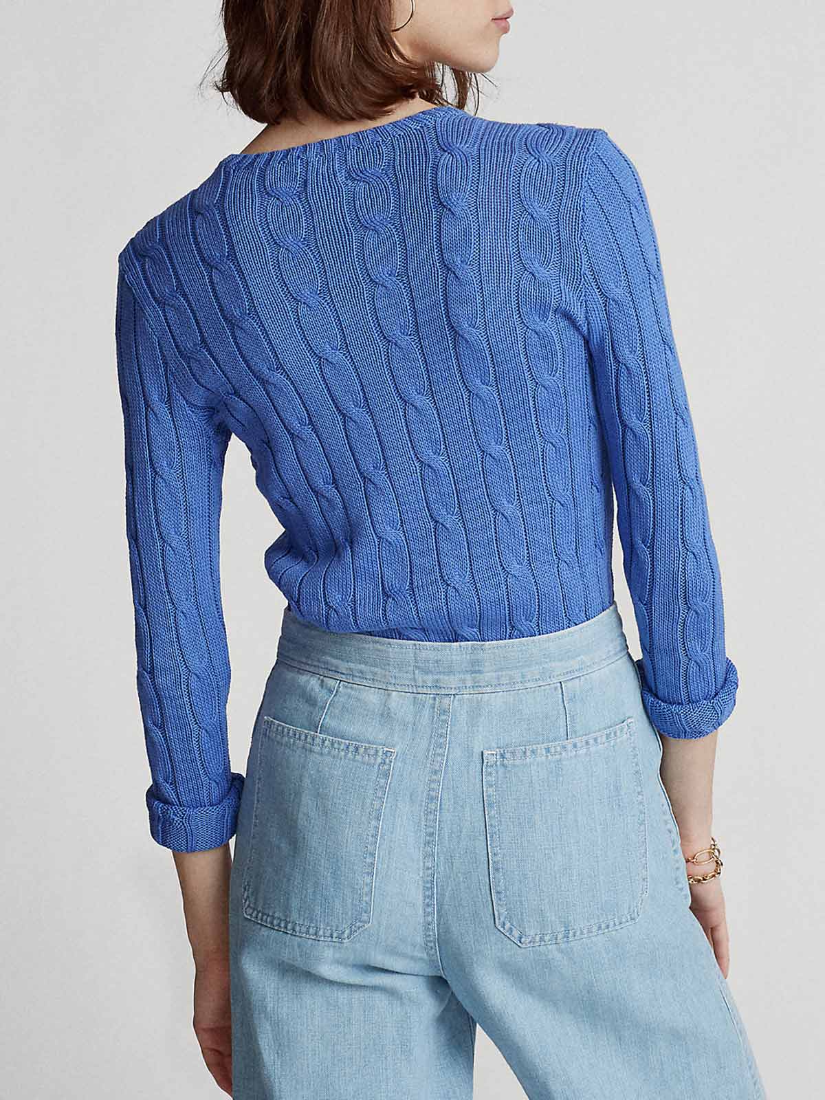 ralph lauren ladies cable knit jumper