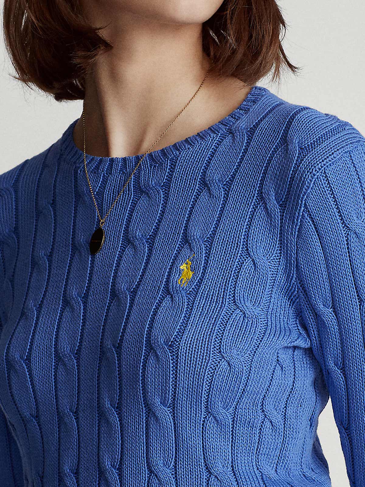 ralph lauren ladies cable knit jumper
