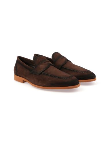 Picture of BOTTI | Men's Lightweight Unlined Suede Loafers