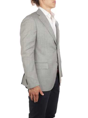 Picture of LUIGI BIANCHI MANTOVA | Men's Wool and Silk Blazer
