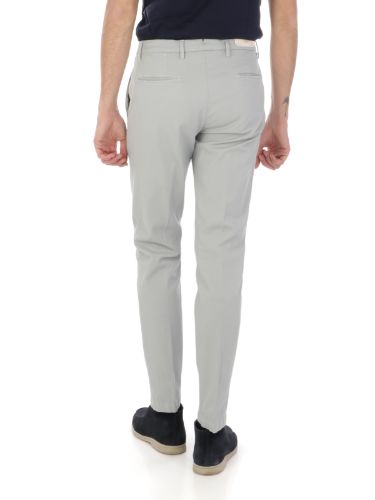 Picture of BRIGLIA | Men's Trousers In Textured Stretch Cotton
