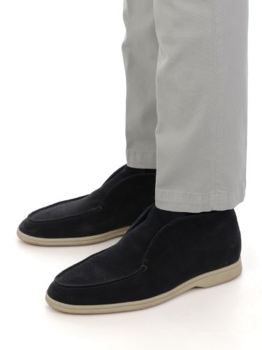Picture of BRIGLIA | Men's Trousers In Textured Stretch Cotton