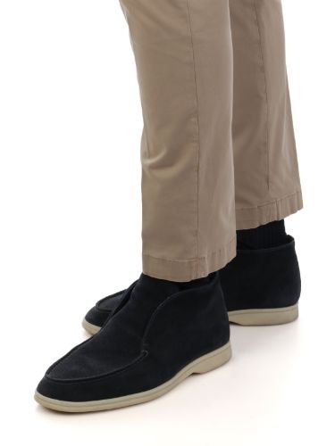 Picture of BRIGLIA | Men's Trousers In Smooth Stretch Cotton