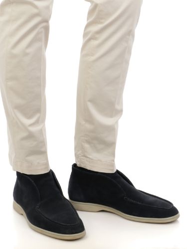 Picture of BRIGLIA | Men's Trousers In Smooth Stretch Cotton