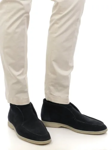 Picture of BRIGLIA | Men's Trousers In Smooth Stretch Cotton