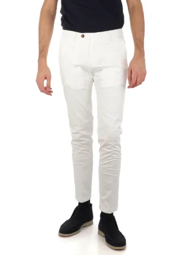 Immagine di BRIGLIA | Pantaloni Uomo In Cotone Liscio Stretch