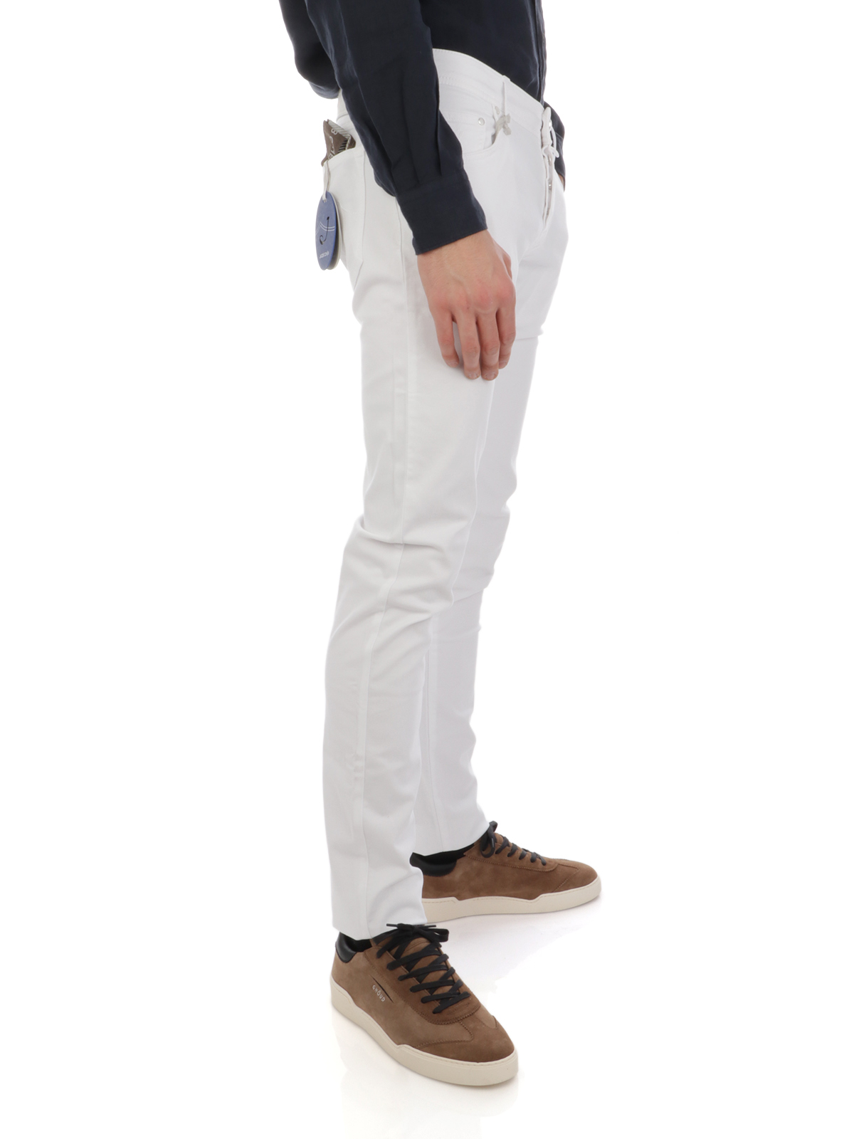 Bijna applaus Belachelijk JACOB COHEN Men's Style J622 Comfort Vintage Pants White | J622 00566 |  Botta & B Online Store