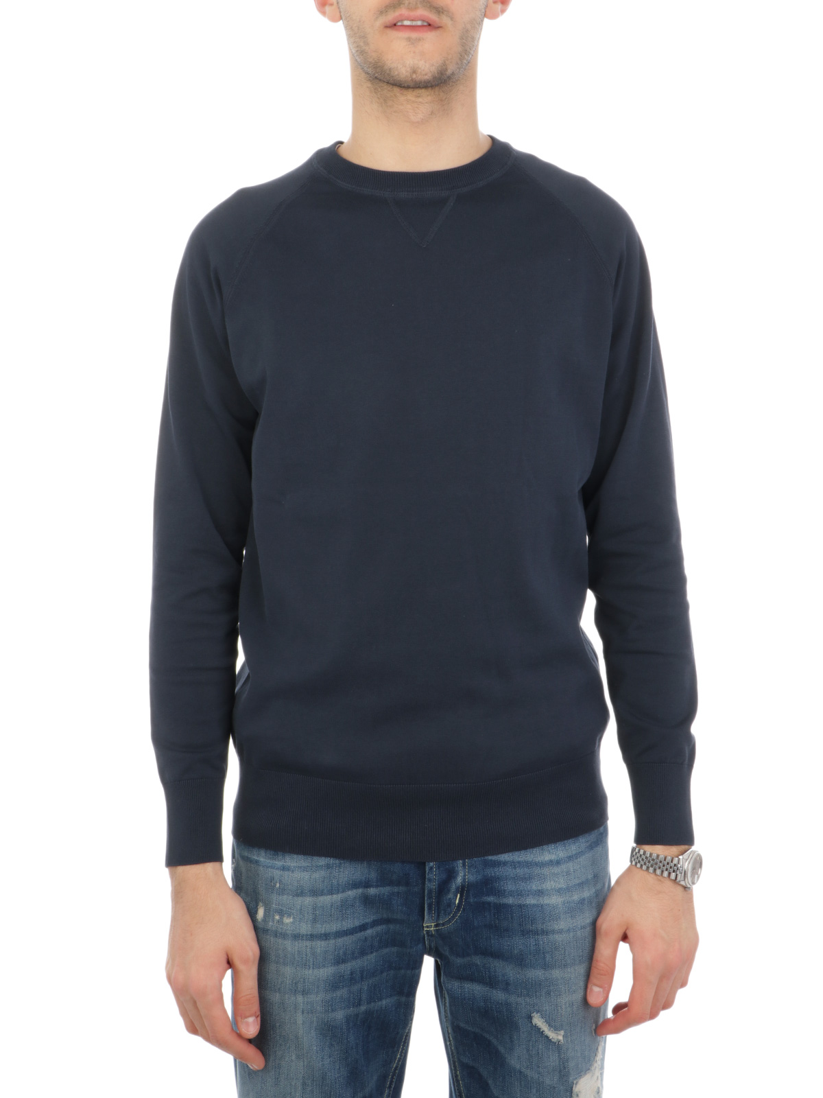 Picture of ASPESI | Men's Cotton Roundneck Pullover