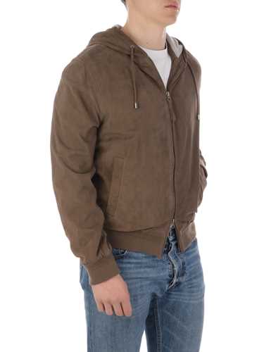 Picture of PROLEATHER | Men's Suede Hooded Jacket