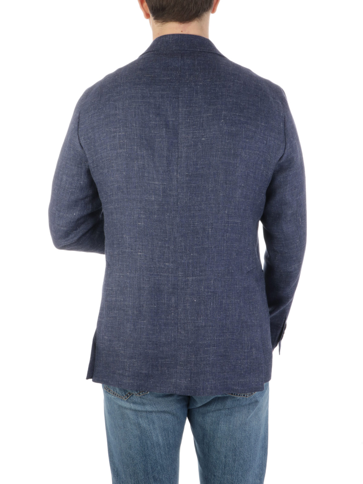 Picture of TAGLIATORE | Men's Linen and Wool Blazer