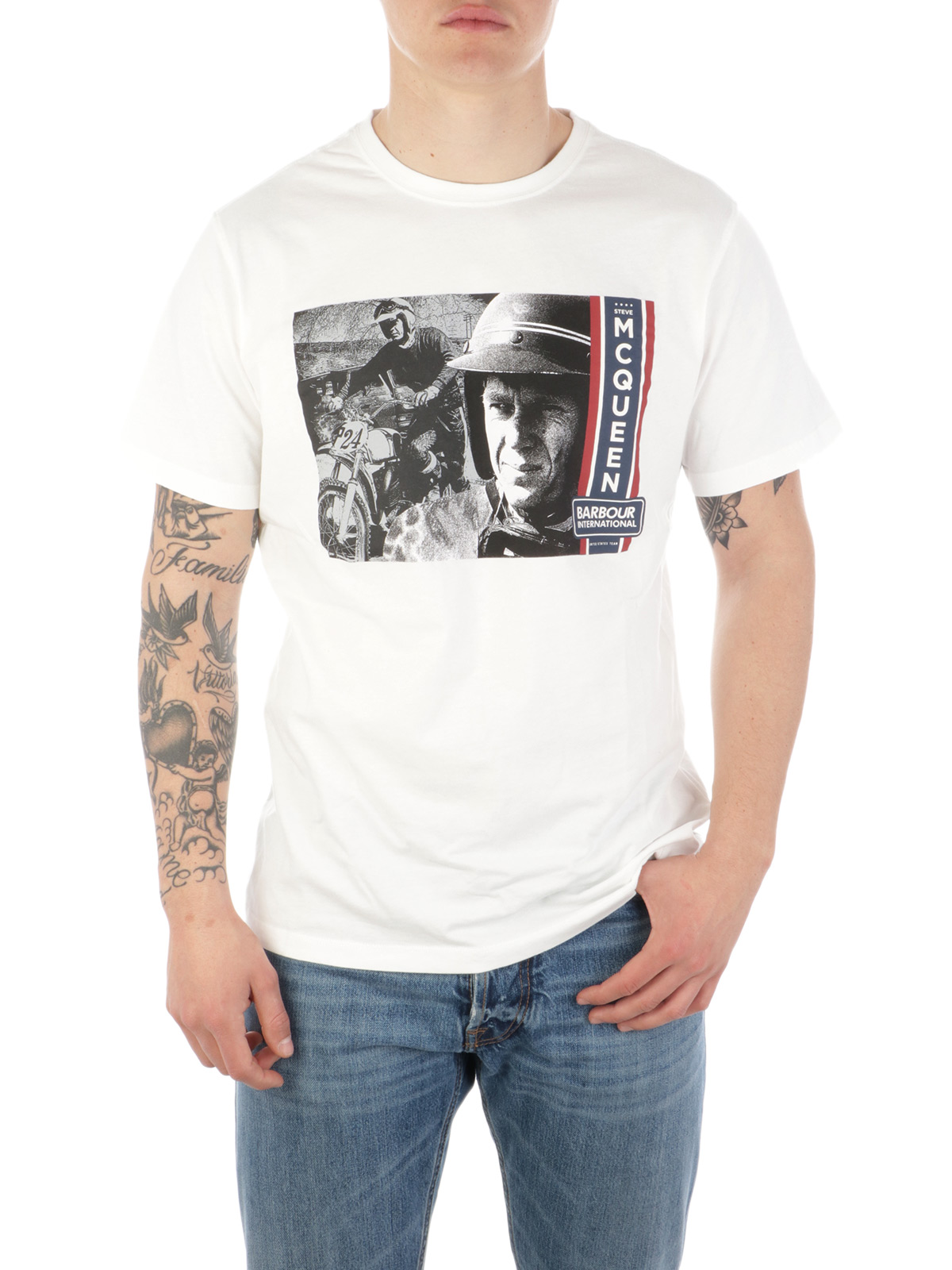 Picture of BARBOUR | Men's Harris Cotton T-Shirt